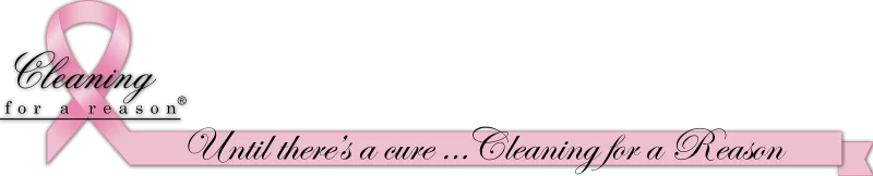 Cleaning for a Reason ribbon banner