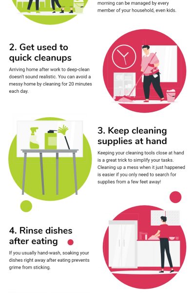 6 Tips To Clean Your Home While Having A Busy Schedule