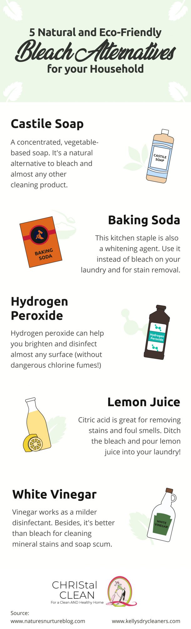 5 Natural And EcoFriendly Bleach Alternatives For Your Household Blog