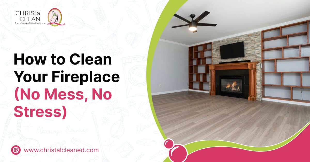 How to clean a fireplace